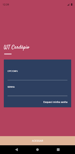 WT Cardápio Screen 3