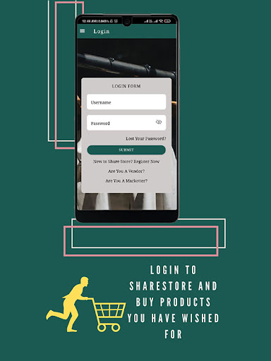 Share Store Market Screen 2