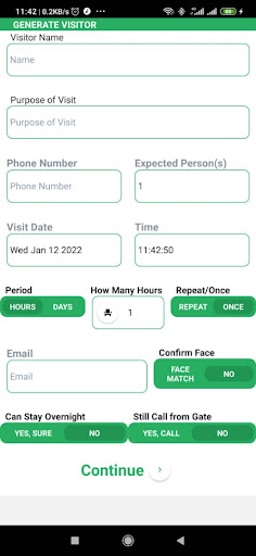 Android application Estate Gate screenshort