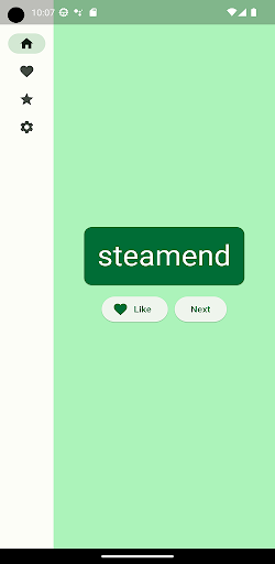 Android application Two-Words Generator screenshort