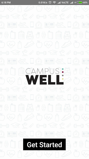 Android application CampusWell screenshort