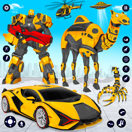 Camel Robot Car Transform Game