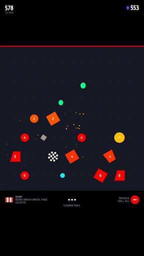 Android application Boing Break Brick screenshort