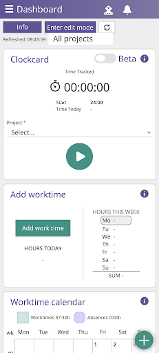 Android application Movenium screenshort