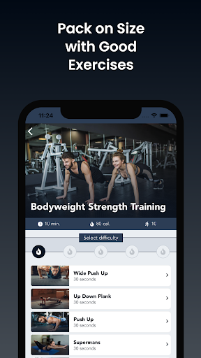 Muscle Building Workouts Screen 2