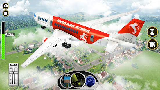 Plane Pilot Flight Simulator 2.2 APK + Mod (Unlimited money) untuk android