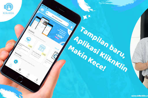 Android application Aplikasi KliknKlin screenshort