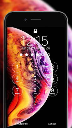 Lock Screen iOS 13  - HD Wallpのおすすめ画像1