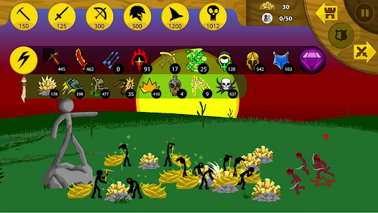 Stickman War 2 1.0.0 APK + Mod (Remove ads / Unlimited money / Free purchase) for Android