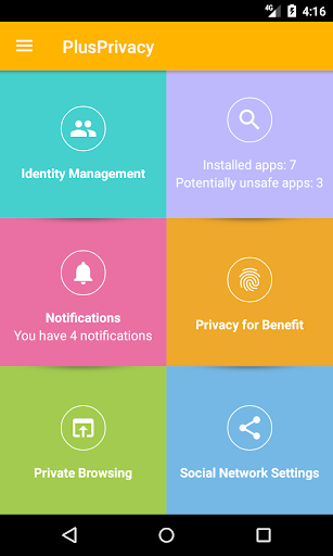 Plus Privacy Screenshot 1 - AppWisp.com