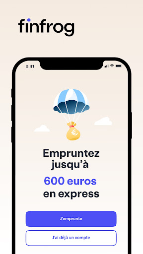 Android application FINFROG - Express micro-loans screenshort