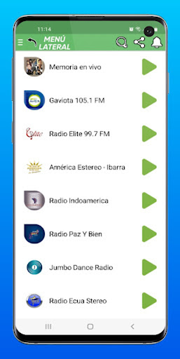 Ecuador radios live Screen 3