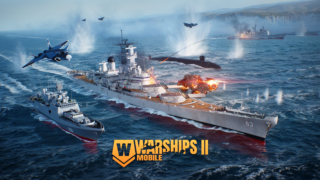Warships Mobile 2 : Open Beta 0.0.210 APK + Mod (Unlimited money) untuk android