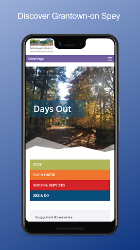 Android application Discover Grantown-on-Spey screenshort