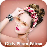 Girls Photo Editor : Hair,Cap,Goggles Style icon