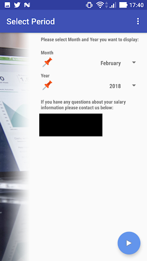 Android application E-Paycheck screenshort