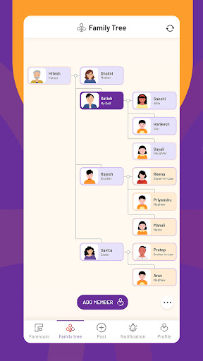 Kintree: Family Tree Maker App Screen 2
