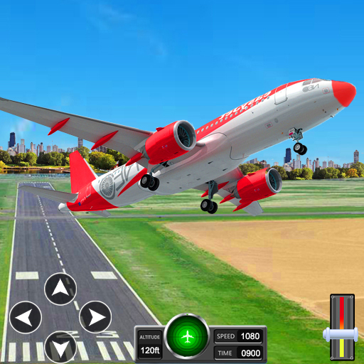 Baixar e jogar Vôo Simulador : Avião Jogos 3D no PC com MuMu Player