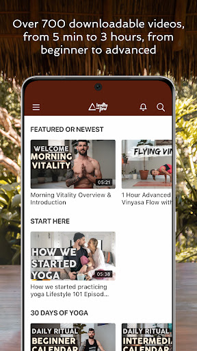 Breathe and Flow Yoga Screen 3