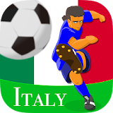 Soccer of Italian icon