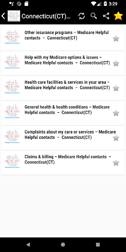 Helpful Contacts  for Medicare Screenshot 2 - AppWisp.com