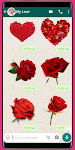 screenshot of WASticker - Love roses