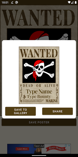 Wanted Poster Anime Screen 2