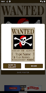 Wanted Poster Anime 1.1.2 screenshots 2