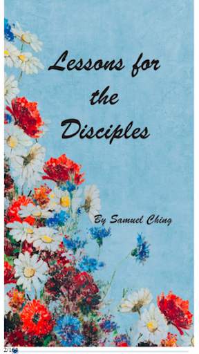 Android application Lessons for the Disciples screenshort