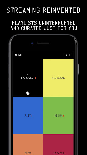 Android application Stack Radio APP - Great Music screenshort