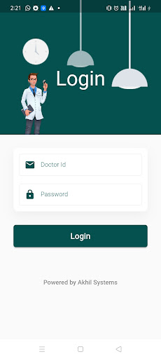 Android application Shri Guruji Rugnalaya Patient screenshort