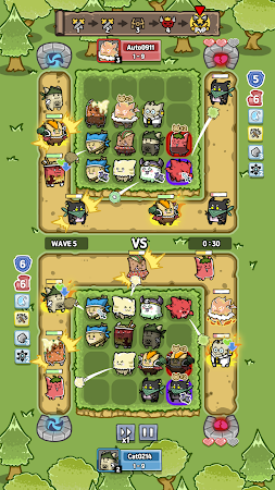 Game screenshot AutoCat: PvP Defense apk download
