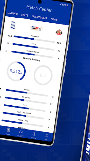 Birmingham City FC Screenshot 4 - AppWisp.com