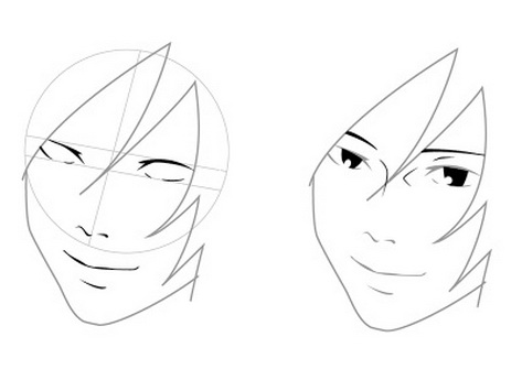 How to draw anime manga step by step