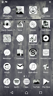 Żniwiarz — zrzut ekranu pakietu ikon
