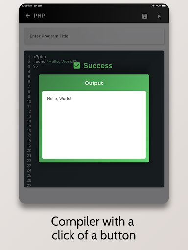 Screenshot of Compile+ - All in 1 Compiler