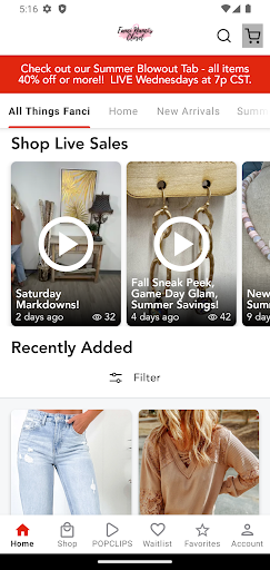 Screenshot of Fanci Nancis Closet