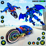 Cover Image of Download Flying Bike Robot Car Game 3d  APK