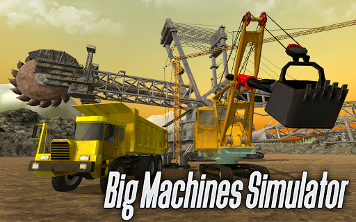 Android application Big Machines Simulator 3D screenshort