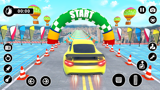 Mega Car Stunt Driving Race Screen 3