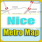 Nice France Metro Map Offline