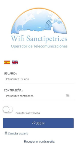 Android application Wifi SanctiPetri screenshort