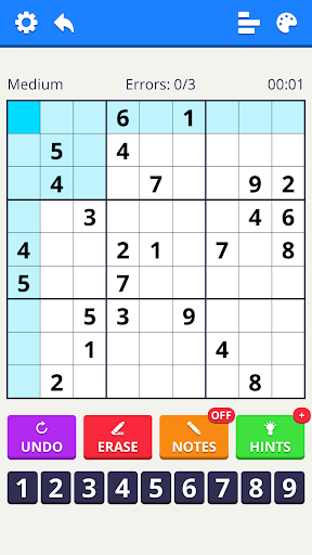 Sudoku 2021 - free classic puzzle game  screenshots 1