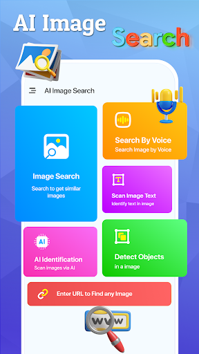 Android application AI Reverse Image Search Lens screenshort