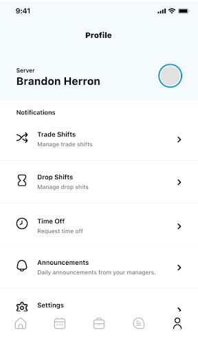 Tango Staffing Screen 3