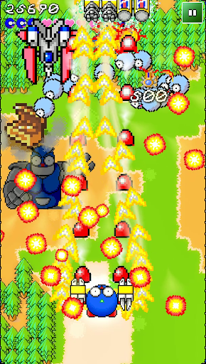 Android application SHMUP The Tawashi screenshort