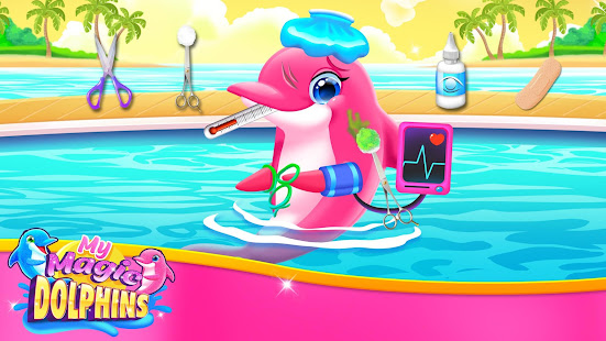 My Twin Dolphin Baby Care 1.2 APK screenshots 2