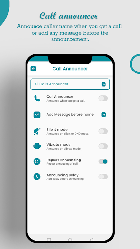 Caller ID - Announcer  Talker