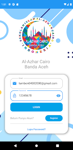 Android application Al Azhar Cairo Banda Aceh screenshort