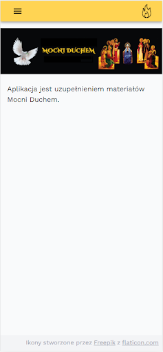 Android application Mocni Duchem screenshort